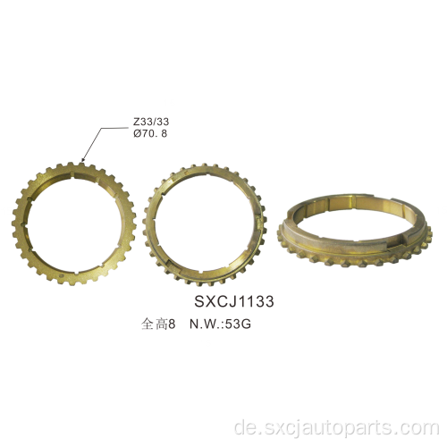 Rabatt-Manuelle Autoteile-Getriebe Synchronizer Ring OEM 33367-16030 für Toyota 1c, 2c, 3c